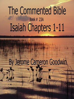cover image of Isaiah--Chapters 1-11
